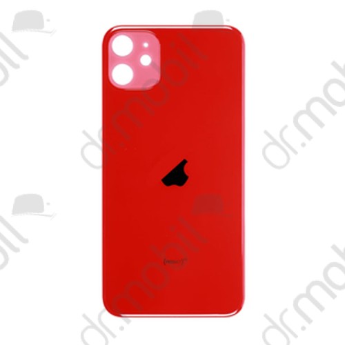 Akkufedél Apple iPhone 11 hátlap piros